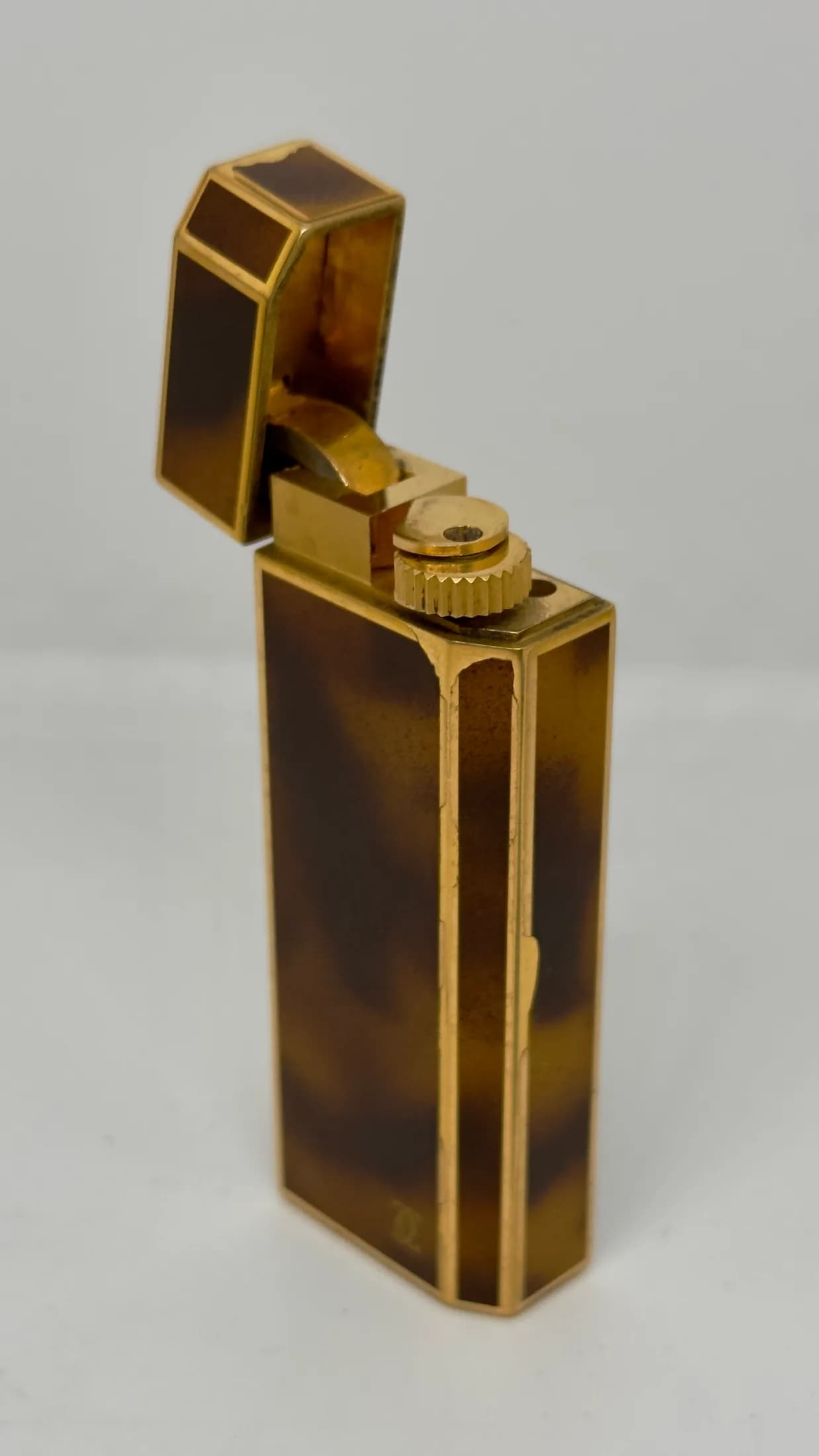 Cartier Cartier Vintage Laca Marron y Dorado 2